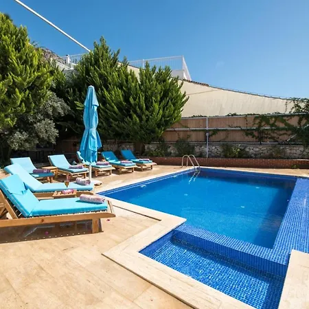 Sea View With Private Pool For 10 People In Antalya, - Awz 140 Vila